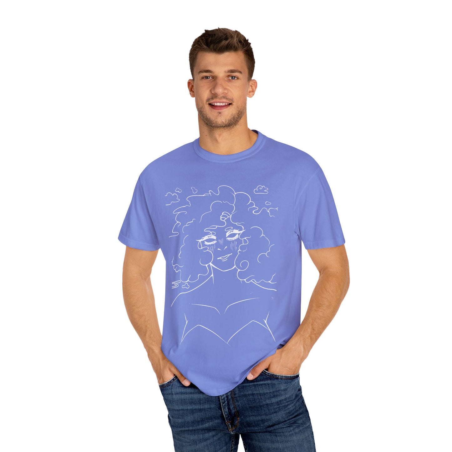 Copy of Copy of Unisex Garment-Dyed T-shirt - Air Girl