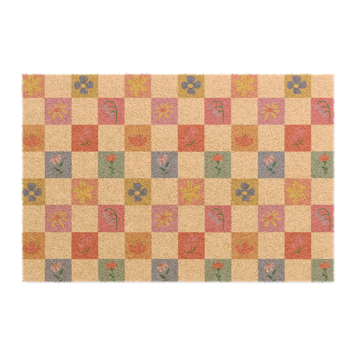 Doormat - Flower Pattern