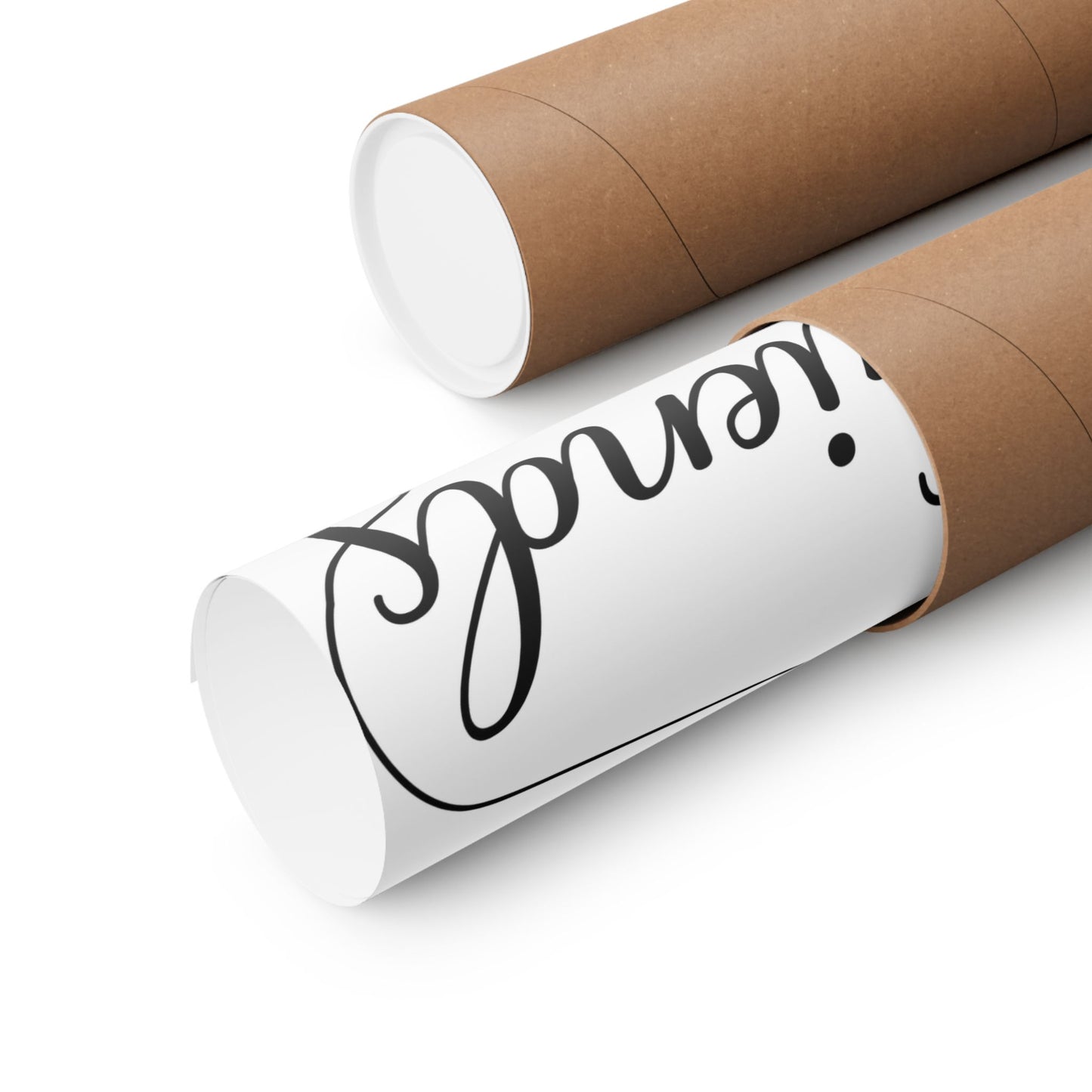 Matte Vertical Posters - Vegan Design