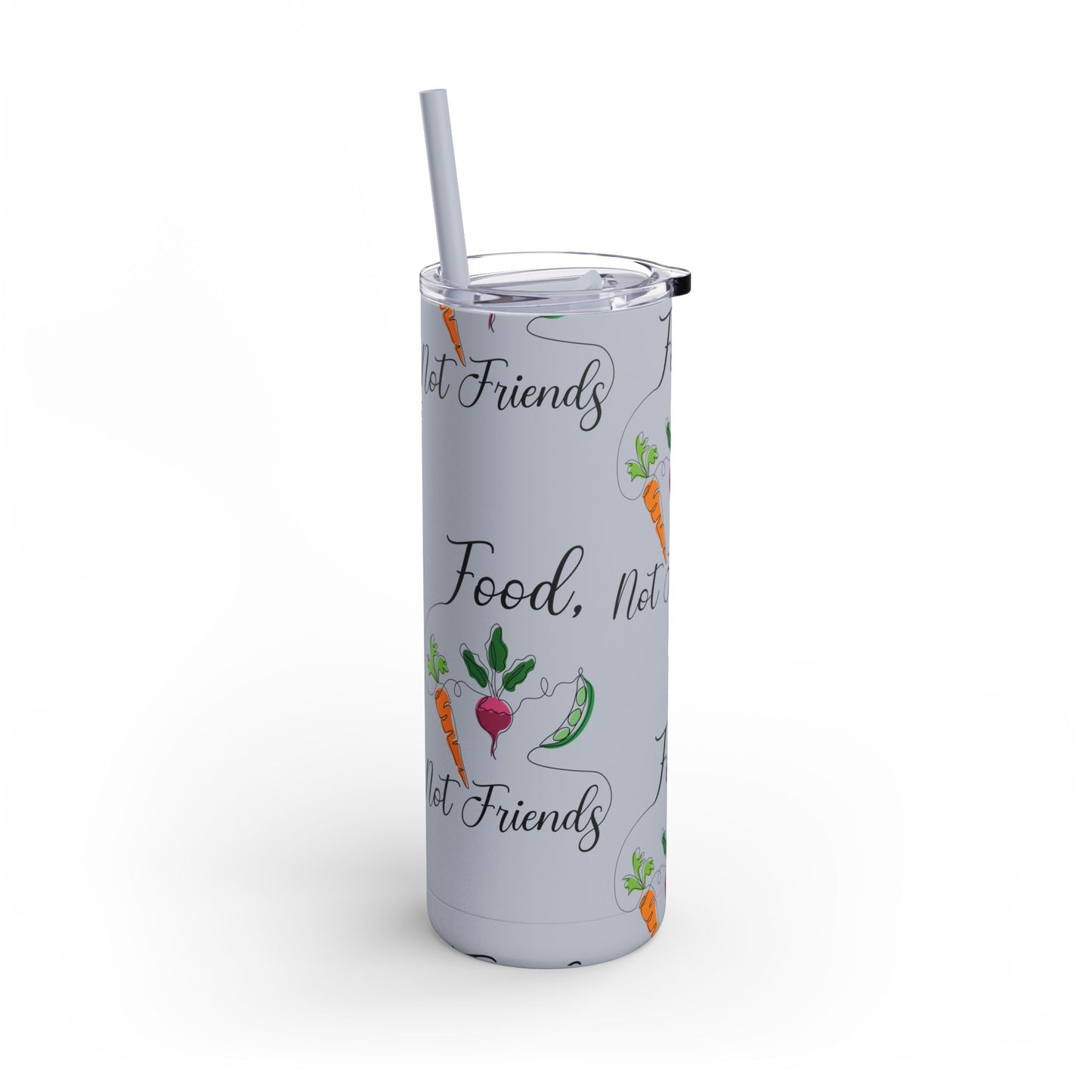 Maars Maker Skinny Matte Tumbler, 20oz - Vegan Design