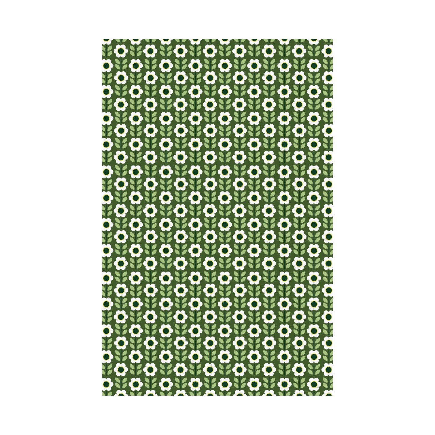 Matte Vertical Posters - Daisy Maze