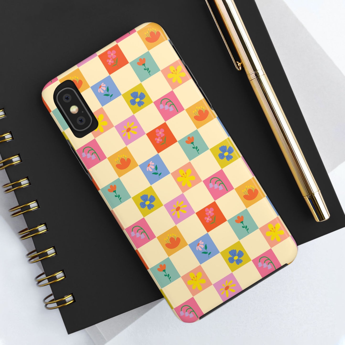 Tough Phone Cases - Flower Pattern