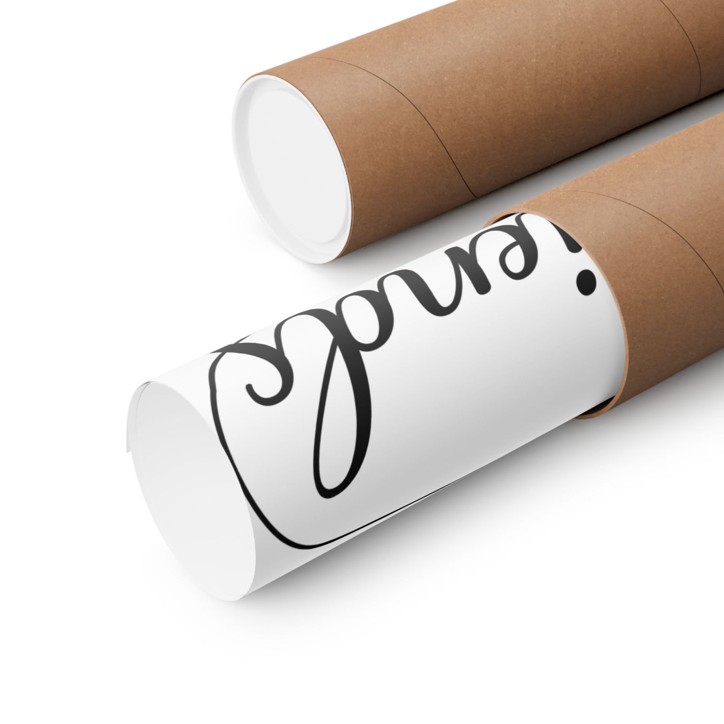 Matte Vertical Posters - Vegan Design