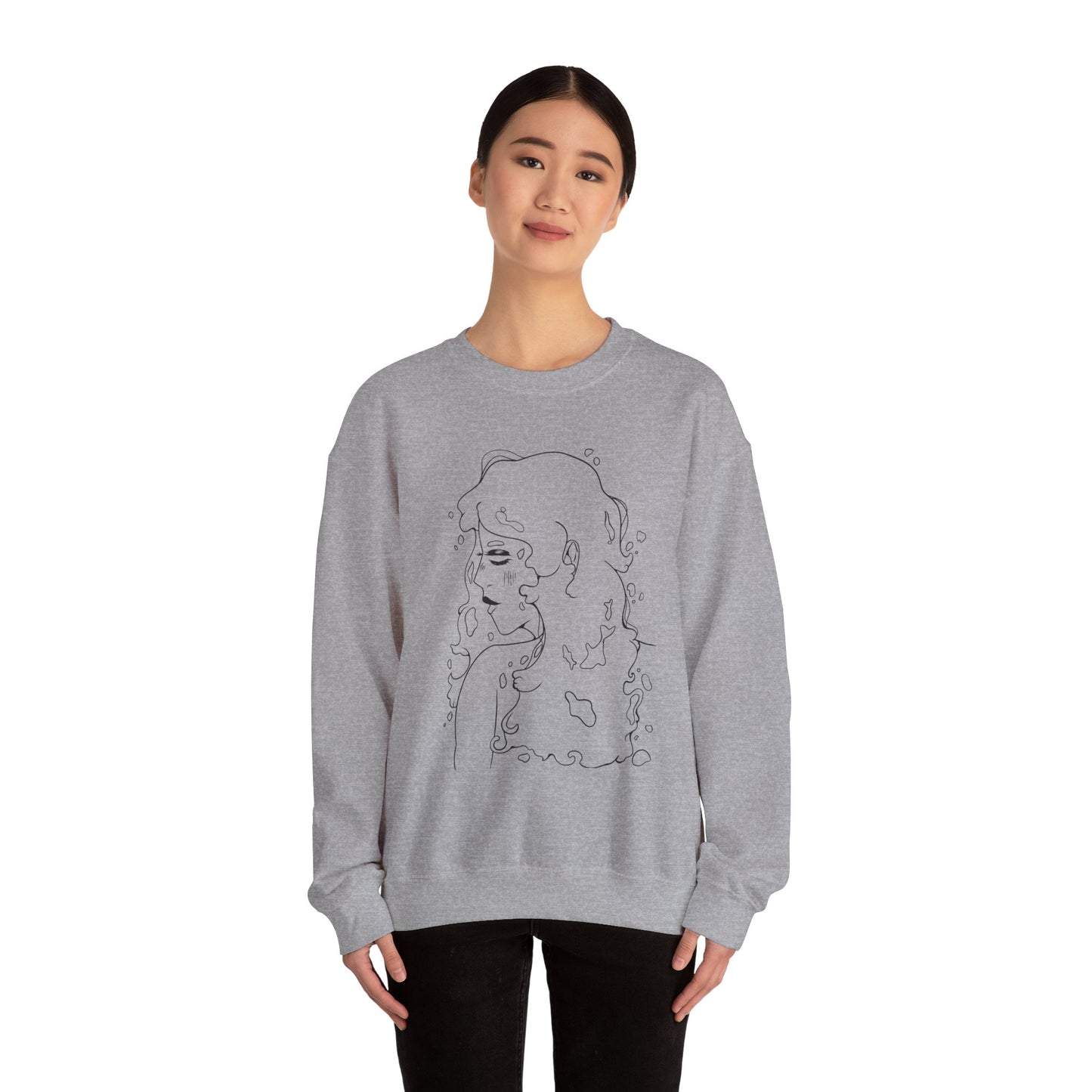 Unisex Heavy Blend™ Crewneck Sweatshirt - Water Girl
