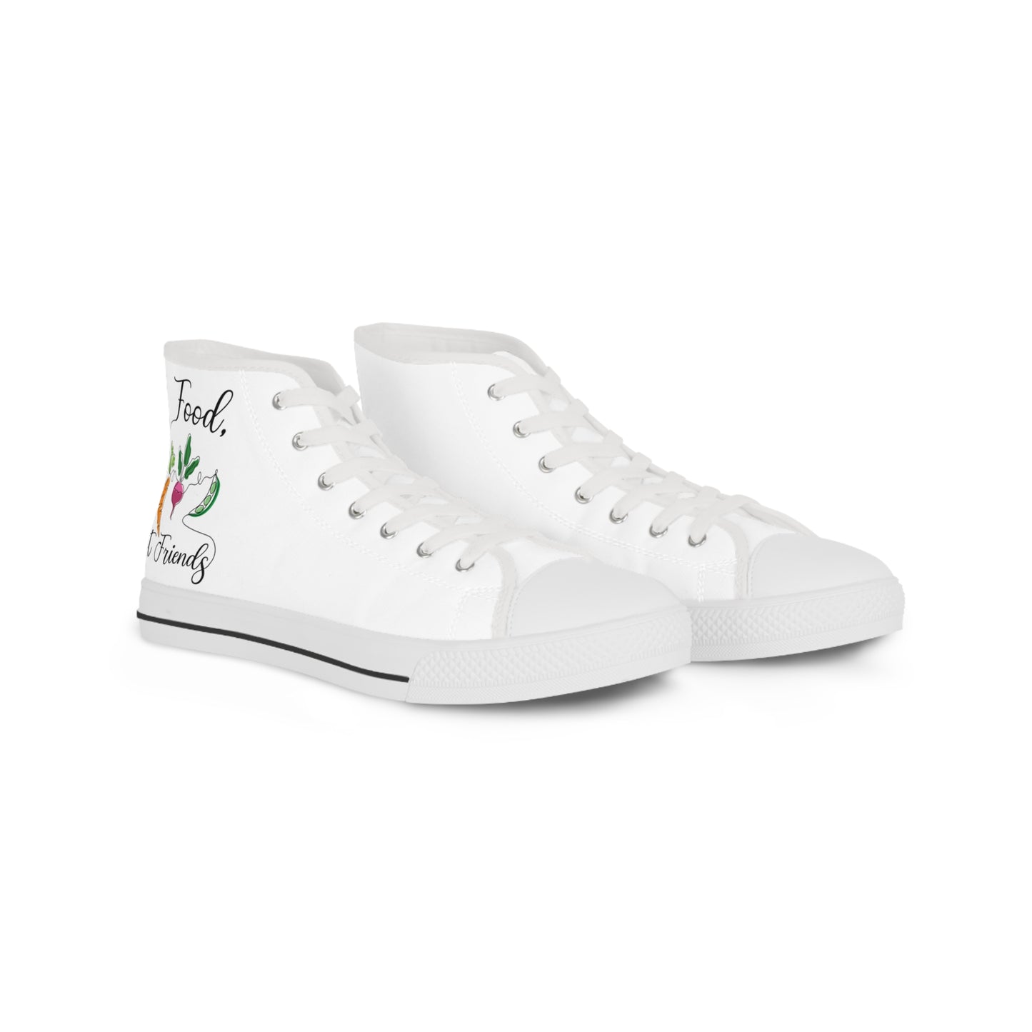 Men's High Top Sneakers - Vegan Design