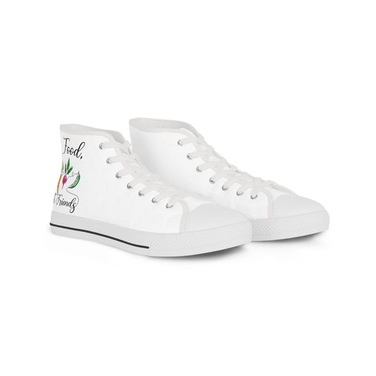 Men's High Top Sneakers - Vegan Design
