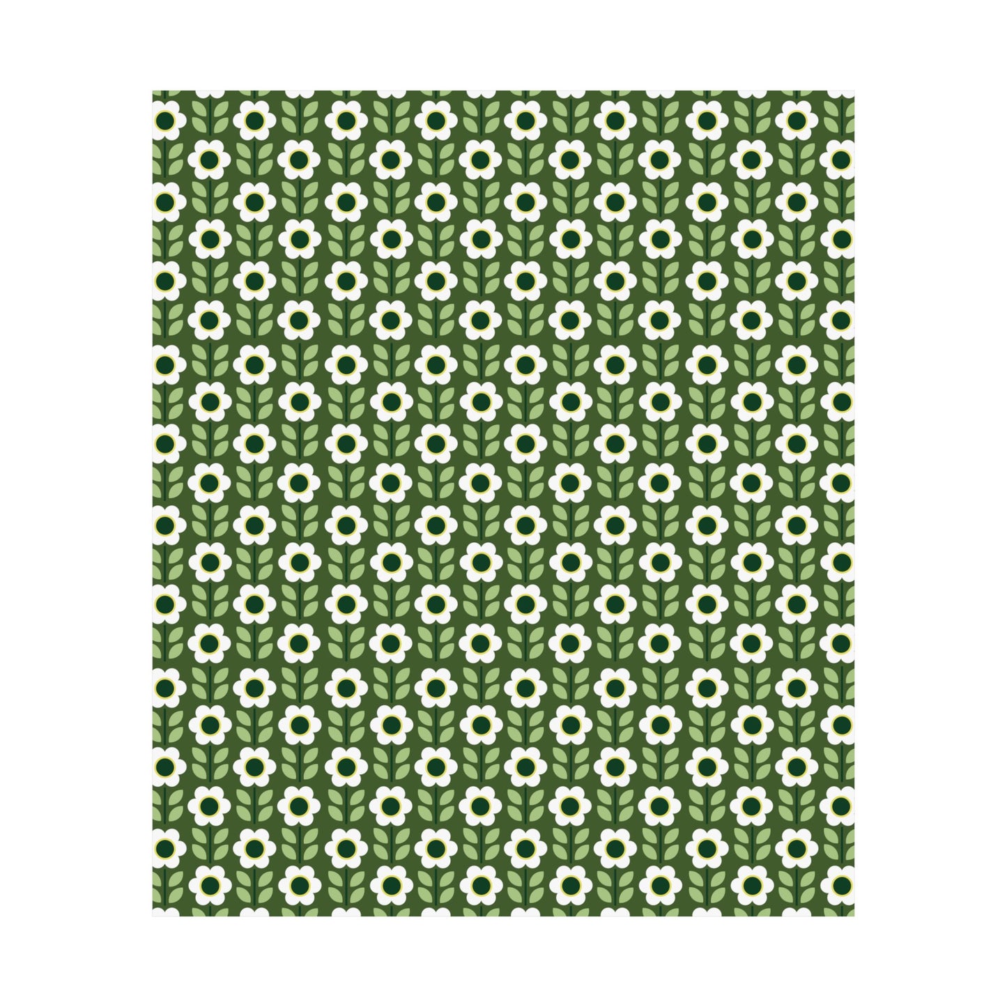 Matte Vertical Posters - Daisy Maze