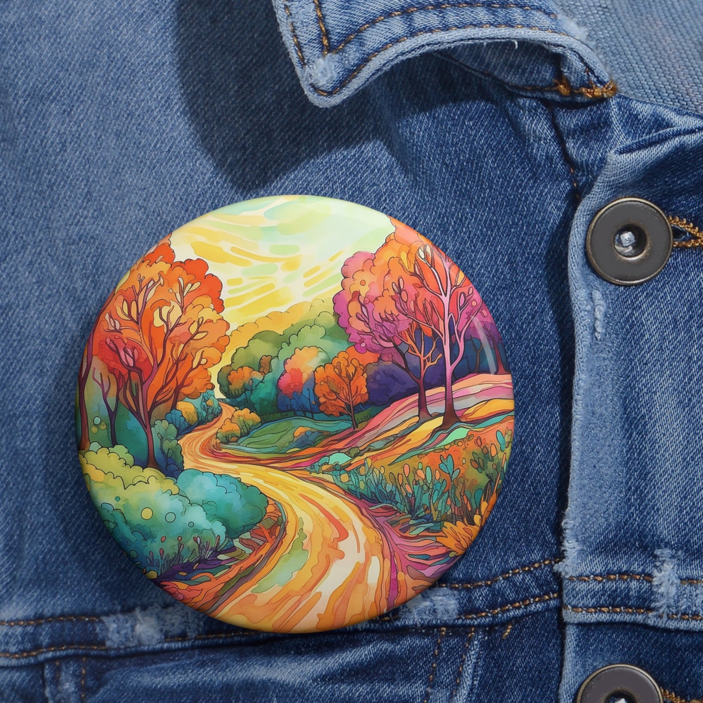 Custom Pin Buttons